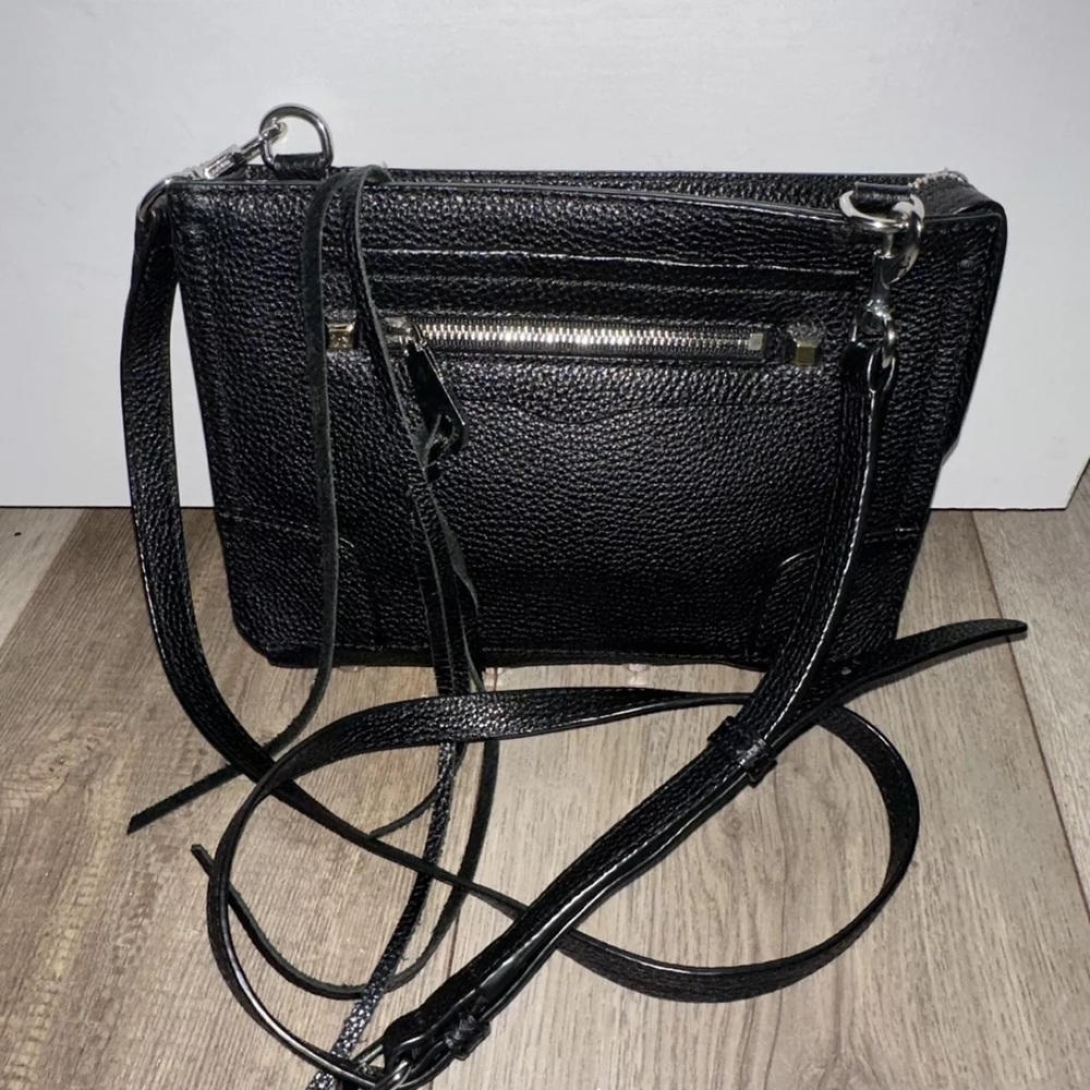 Black Leather Crossbody Bag Rebecca Minkoff